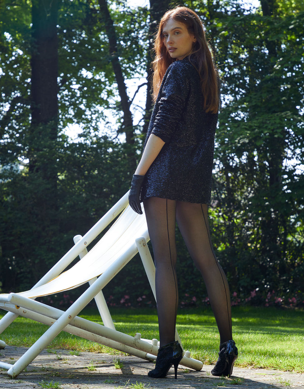 Isabel | Backseam Sheer 20